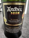 Aukce Ardbeg Drum 0,7l 46% L.E.
