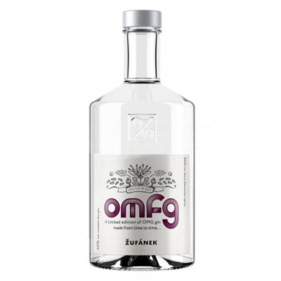 Aukce OMFG Gin Žufánek 2014 - 2022 9×0,5l 45%